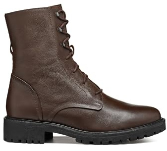 Geox Women's D Hoara E Ankle Boots, Marrone scuro., 37.5 EU