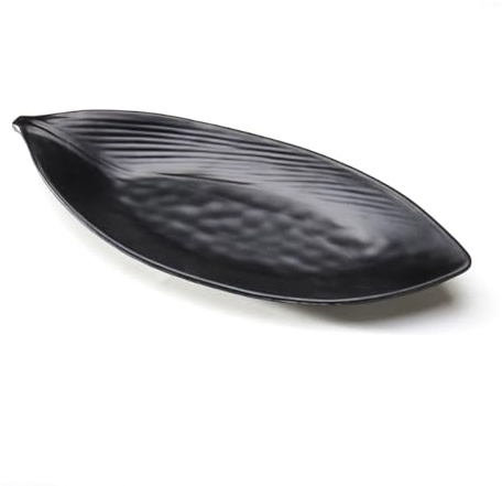 Soulnioi Schmuckschale, Schmucktablett, Ringschale, Badezimmer, Schminktisch, kreativer dekorativer Organizer, Präsentationsteller für Eingangsbereich, Badezimmer, Arbeitsplatte, Blatt/35,6 cm,