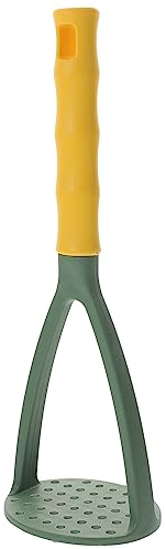 Schiacciapatate, 1 Pz Schiacciapatate Manuale Schiacciapatate Schiacciapatate Manuale Carne Zenzero Pressa for alimenti Utensili manuali for patate Pressa for patate Aglio Nylon Strumenti di legno
