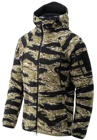 Helikon-Tex Patriot Fleece Jacket MK 2 - Taktischer Kapuzen-Pullover Full-Zip mit vielen Taschen
