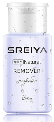 Gel Polish Remover Acetone - 160ml Nail Polish Remover Cleaner - Nail Polish Remover Cleaner For Manicures And Pedicures For Fast Action Removal Of Nail Polish, Gels, Acrylics, Nail Tip Glue Portable