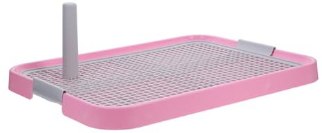 JUMPLAWN Hundetoilette Für Kleine Und Mittelgroße Hunde Abnehmbare Und Leicht Zu Reinigende Hunde-Potty-Tray Mit Robustem Material Für Indoor-nutzung Und Effektives Welpentraining