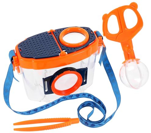 Abaodam Observation Kit Lightweight Outdoor Explorer Tool with Magnifier Box for Biological Study and Nature Exploration Educational Catcher for School and Camping Activities
