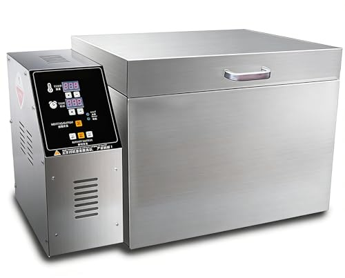 ZyKnaurral Home Electric Coffee Bean Roaster Machine, Coffee Roaster Machine Industrial Commercial, Automatic Timing Nut Peanut Cashew Chestnuts Roasting Machine,Non-Stick Pan, Even Heating Type5