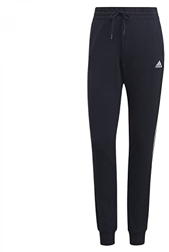 adidas Women's Essentials 3-Streifen French Terry Cuffed Hose