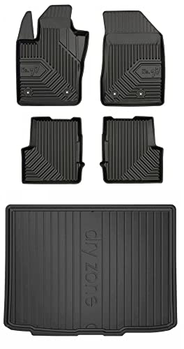 Satz Fußmatten und Gummimatte für Jeep Renegade ab 2014
