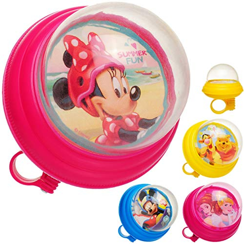 alles-meine.de GmbH Fahrradhupe Soft/Fahrradklingel - Mädchen Motiv - UNIVERSAL Lenkerhupe/Klingel für das Fahrrad - laut - Kinder Jungen Mädchen - Lenkerklingel - auch für R..