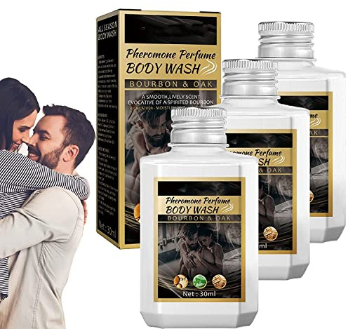 LoveCatch Gel douche aux phéromones, gel douche à la colomone pour homme et femme, gel douche aux phéromones, gel douche pour homme et femme