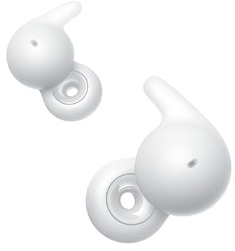 Sony LinkBuds - Open Wireless Earbuds with an Open Ring Design for Ambient Sounds and Newly Developed Air Adjustment Mounts, White