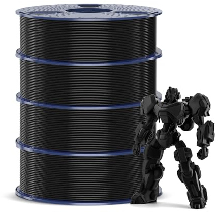 SUNLU 4KG PETG Filament 1,75 mm, Pack de Filament pour Imprimante 3D