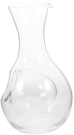 BUGUUYO Japanese Style Wine Decanter Ice Cavity Bar Wine Pourer for Cold Sake Liquor Dispenser