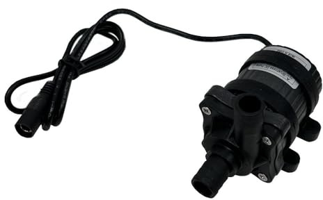 SHYSKY 24V DC Water Pump, Submersible, Magnetic Driven, More Powerful DC40A-2460 28W 6M 19ft, 221GPH for Fish Tank Fountain Circulating Cooling SYS, Low noise, IP68 Waterproof