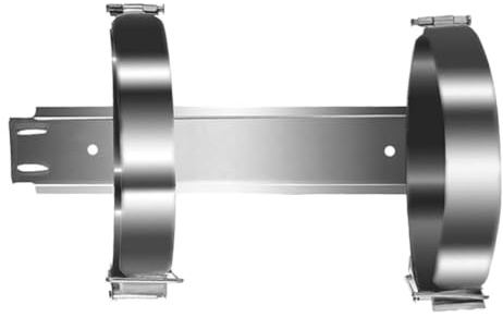 VILLCASE Supporto Per Estintore a Parete in Acciaio Zincato 8.46X4.72X4.72 Pollici Staffa Robusta Facile Da Installare Per Auto Casa Ufficio Sicurezza Antincendio
