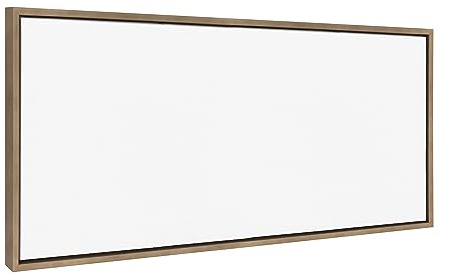Gold Sylvie Blank Canvas 18x40 by Kate and Laurel