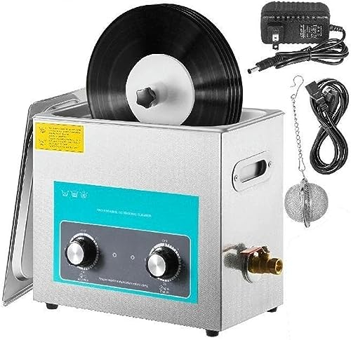 Pulitore ad ultrasuoni, Pulitore For Dischi In Vinile Ad Ultrasuoni Con Manopola Da 6 Litri Mini Lavatrice Portatile Lavastoviglie Ad Ultrasuoni Lenti A Contatto Gioielli I Pulizia ;album del disc