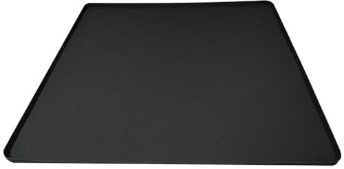 Unterkühlschrankmatten Für Den Boden, Silikonmatte Für Unter Minikühlschränken - 23,6 X 23,6 Zoll Auslaufsichere Auffangwanne Für Die Waschmaschine - Multifunktionale Bodenmatte, Schützt Kühlschränke