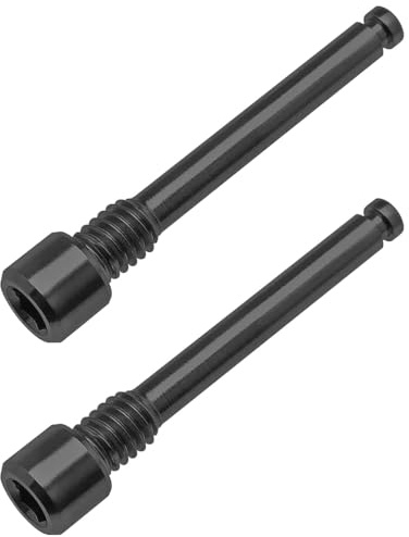 CENPEK 2Pcs M4 Titanium Bolts for Bicycle Disc Brake Pad Threaded Pin Inserts Screw Disc Brake Pad Pin Axle for Threaded Hydraulic Disk Caliper