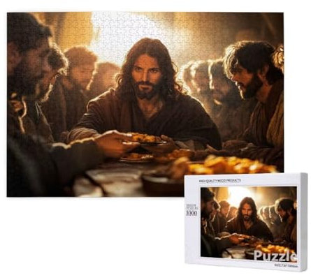 Puzzle 1500 Teile Erwachsene, Mann Puzzle Glauben Muster Design, Groß Holz Jigsaw 87x57cm Size mit Geschenkboxverpackung for Wanddeko Wohnzimmer, Geschenke für Frauen, Geschenke für Männer,Model1435