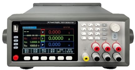 JOXLOVER Fuente De Alimentación CC Lineal Programable TK6872A Fuente De Alimentación De Pantalla A Color De Alta Precisión Regulada Variable