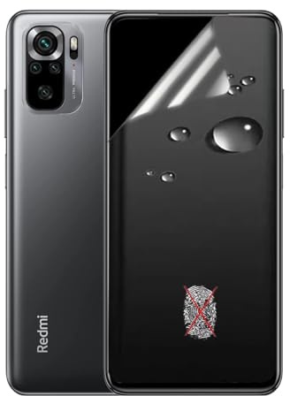 Stejnhge [2pcs] mate hidrogel película para Xiaomi Redmi Note 10S/ Note 10 4G, [antirreflejos/anti-huellas] mate protección pantalla película, flexible película protectora