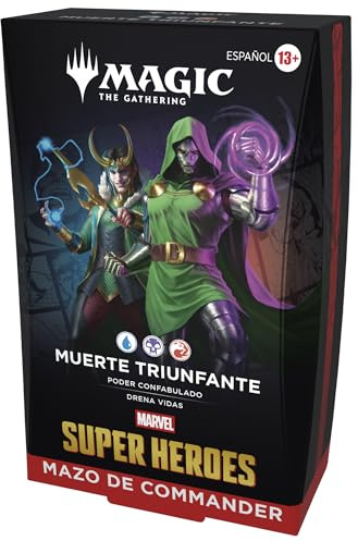 Mazo de Commander de Magic: The Gathering | Marvel Super Heroes - Muerte triunfante (Versión en Español)