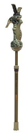 PRIMOS Hunting Trigger Stick Gen3, Camo Monopod with Easy Adjustments, 21-30 inches, Camouflage | Shooting Stick with Adjustable Height, Lightweight Design, and Quick-Detach Yoke for Hunting, Shooting, and Photography