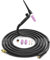 H HZXVOGEN Torche de soudage TIG WP17V 4M 140A 150 A Refroidi par air SR-17V Pistolet de soudage TIG avec prise européenne pour levage TIG Lift ARC