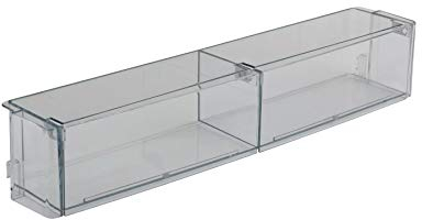 sparefixd Bandeja de estante para puerta de compartimento para lácteos para refrigerador y congelador Bosch