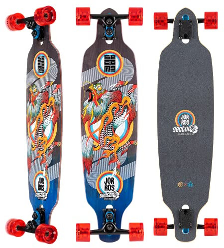 Sektor 9 Longboard Kirin Fractal Drop Through 36