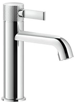 Miscelatore monocomando per lavabo Gessi Inciso, con scarico 1 1/4, sporgenza 135 mm, 58001, Colorazione: cromo