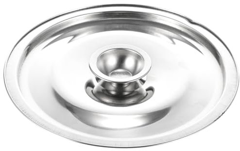 TOPBATHY Couvercle Casserole En Acier Inoxydable 7.1 Pouces Couvercle Universel RéUtilisable Anti-DéBordement Pour Pot D'Assaisonnement Cuisine Maison