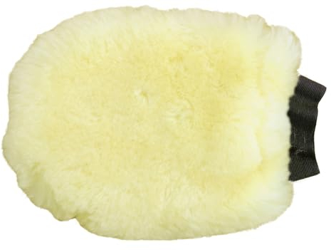 Euroriding Putzhandschuh Puha 1 mit Lammfell beidseitig Natur