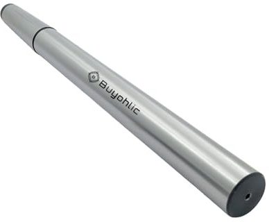 BUYOHLIC Mandrino di prova per l'allineamento di precisione del tornio | Allinea il mandrino posteriore sul tuo tornio allo stock della testa | Strumento da officina accurato (MT2-REGULAR (LUN 180 MM