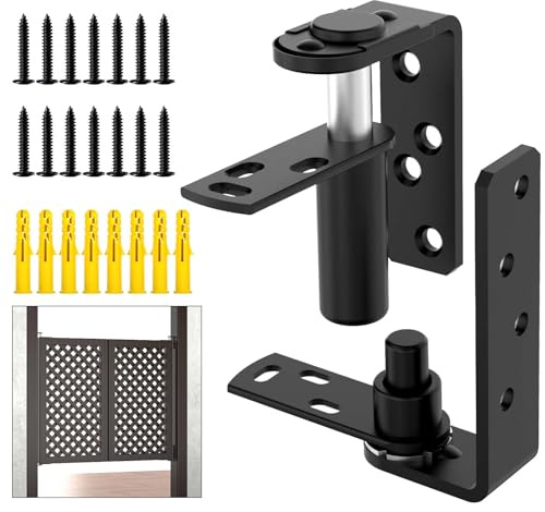 MeBantoo Heavy-Duty Self Closing Saloon Door Hinges, 304 Stainless Steel Self-Return Dual Swing Cafe Hinges for Bar, Patio Doors (1, Large) | 304 Stainless Steel Self-Return Dual Swing Cafe Hinges for Bar, Patio Doors