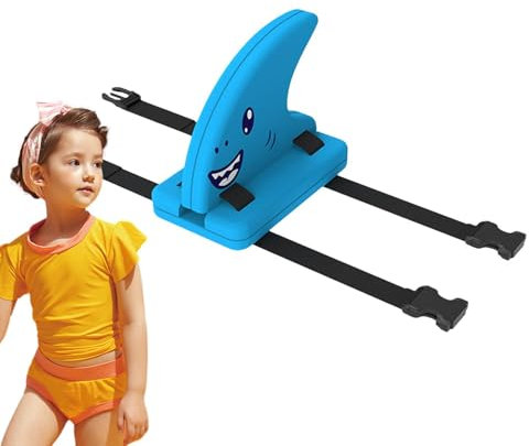 Aileron de Requin pour Piscine - Flotteur de Piscine avec aileron de Requin, Accessoire de Natation Gonflable | Décoration d'aileron de Requin pour Piscine Longue durée, idéal pour Les et Les