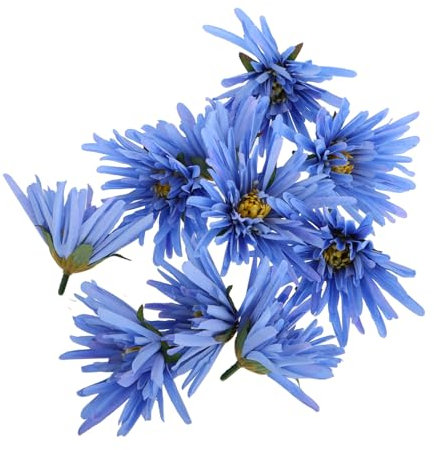 MAGICLULU 10pezzi Fiore Margherita Artificiale Fiori Estivi Singoli Per Da Te Artigianato Matrimonio Casa Giardino Decorazione