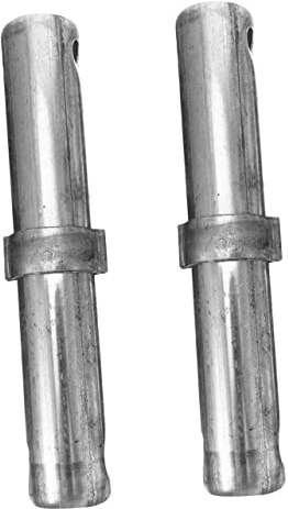 Tofficu 2pcs Plated Coupling Pin with Collar for Scaffolding Durable Scaffold Connector Easy Installation Versatile Compatibility Industrial Grade Support Reliable Scaffolding Equipment