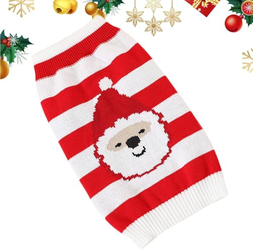 Weihnachts-Welpenpullis,Weihnachten Hundebekleidung - Weihnachten Warme | Hundepullover Hundeshirts | Atmungsaktives Hundetuch Haustierzubehör für alle Rassen Katzen Hunde