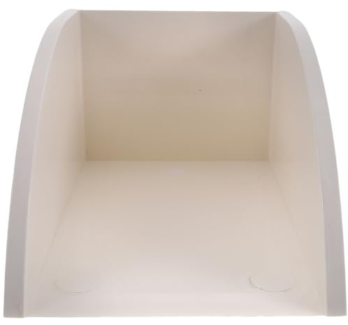 Collettore Acqua per Grondaia Bianco in Pvc, 1 Pezzo | Facilita Flusso, Resistente All'usura, Accessorio per Raccolta Piovana e Deviazione Acqua