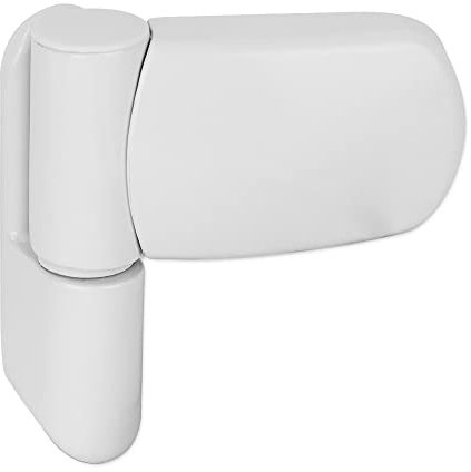 UPVC Door Flag Hinge Avocet MT3D Mini Triad Adjustable For Double Glazing Doors (White pack of 1)