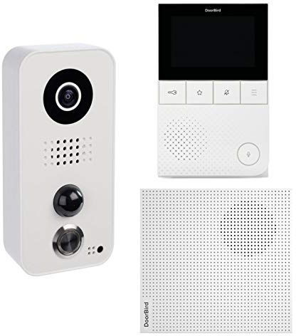 Kit Portier vidéo IP D101 avec Moniteur vidéo A1101 et Carillon A1061W - Doorbird