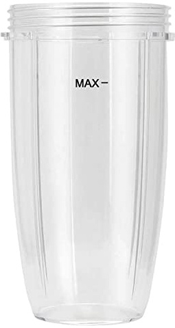 DRERIO 32 OZ Vaso de Repuesto para Licuadora Vaso Recambio Piezas de Repuesto de Mezclador de Licuadora Profesionales Tazas de Exprimidor para Piezas de Repuesto para 900 W/600 W