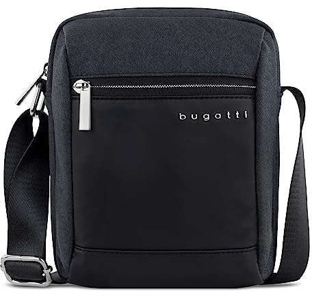 bugatti Sera Umhängetasche für Herren, Schultertasche mit Tabletfach - Messenger Bag Kuriertasche