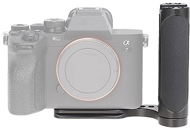 Hersmay Stabilisateur universel pour appareil photo avec plaque de libération rapide Arca pour appareil photo reflex numérique sans miroir