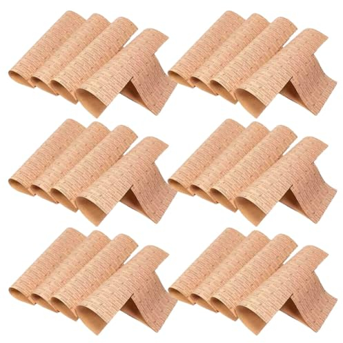 EXCEART Hochtemperaturbeständige Toastpapierhalter 50 Blatt Papier-brotförmchen Zum Backen Cupcake-förmchen Im Lieferumfang Enthalten
