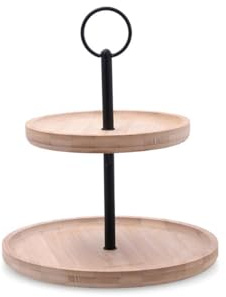 Bidasoa Bambu Bandeja Bambú 2 Niveles 20+15x25cm Bamboo No Apto Microondas