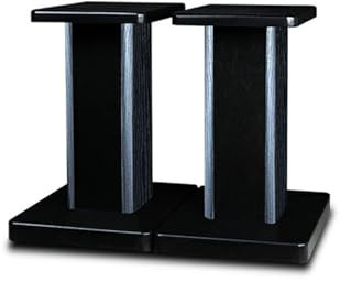 1 Paire de Pieds D'Enceintes de Sable en Bois,Support D'enceinte pour Haut-parleurs Home-Cinema HiFi Bookshelf Box et Satellite Et Anti-Chute Repose-Pieds Antidérapants en Bas(Size : 30cm(11.8inch))