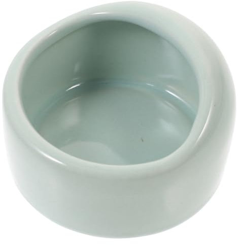 BESPORTBLE Hamster Ceramic Bowl Tilt-resistant Compact Food Bowl for Small Pets Gerbils Mice
