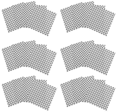 Kichvoe 200 Stück Sandwich-Verpackung Quadratisches Papier Lebensmittelpapierbögen Für Die Lebensmittelkorbverpackung Grillparty