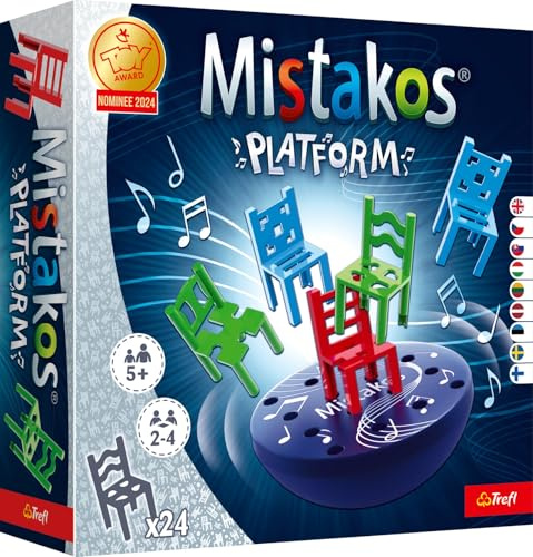 Trefl - Mistakos Platform - Twisted Arcade Game, Mobile Platform, Sound Effects, Dynamic and Exciting Gaming Experience, Games for Children Over 5 Years